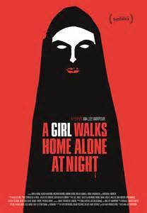 A Girl walks home alone at night